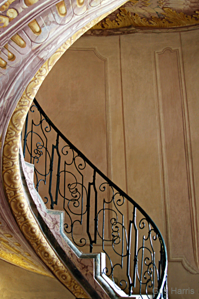 bu--Spiral Staircase Melk Abbey--_3584