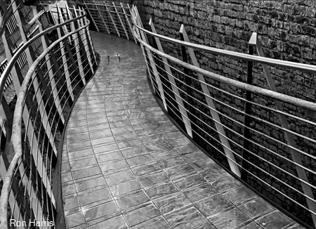 Walkway, Caernafon, Wales 2017