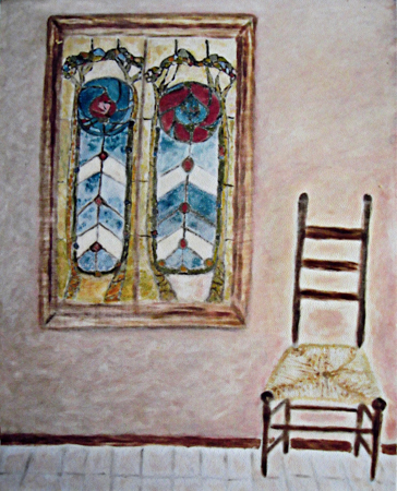 bv_Stained GlassWindows Chair