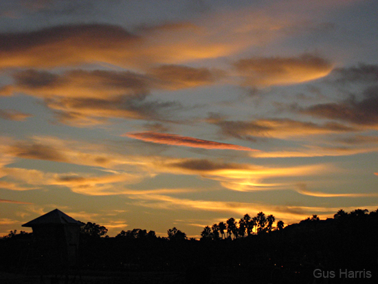 be Lenticular Clouds Sunset_7887