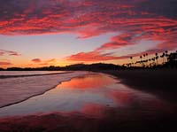 aq Beach Red Clouds_2890